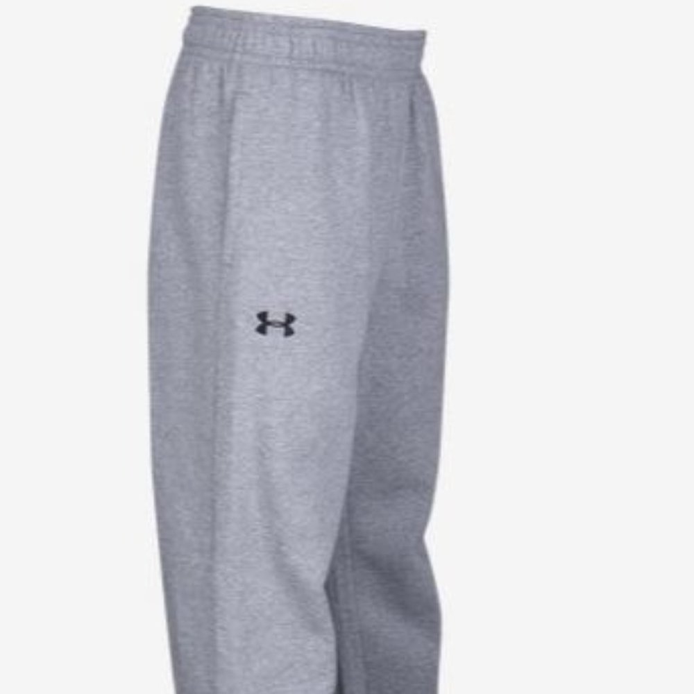 Under Armour Men's Hustle Fleece Pants - Large - Gray Heather